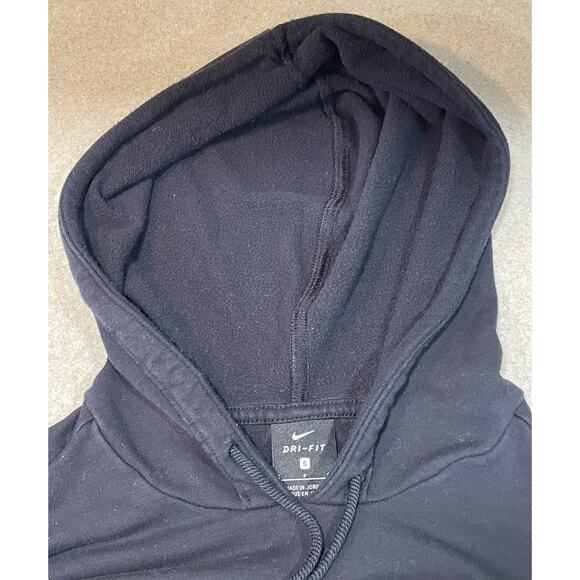 Nike Dri-FIT Long-Sleeve Cropped Pullover Hoodie Women’s Small Button Sleeved - Picture 8 of 11